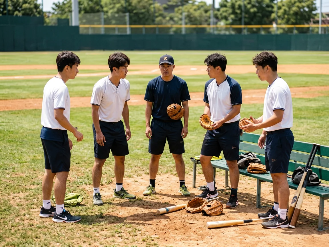 棒球运动员备战MLB季后赛